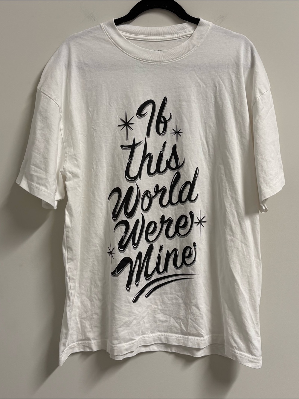 Kendrick Lamar Grand National Tour 2025 Tee If This World Were Mine Adult Large